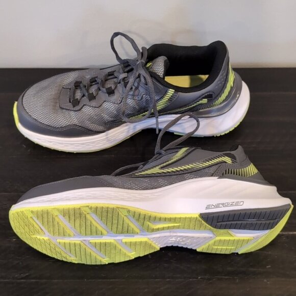 FILA Suspence Energized Running Shoes Leather Mesh Mens Gray Training Sneakers 9 - Picture 3 of 12